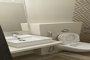 Bathroom in 1 RK Apartment at Mayfair The View, Vikhroli West – for Sale