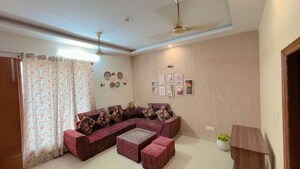 Living Room in 3 BHK Apartment at Malwa Escon Primera, International Airport Road – for Rent