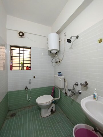 Bathroom in 2 BHK Apartment at Prime Lavender Apartment, Marathahalli – for Rent