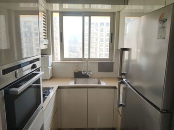 Kitchen in 1 BHK Apartment at Hiranandani Regent Hill, Powai – for Rent