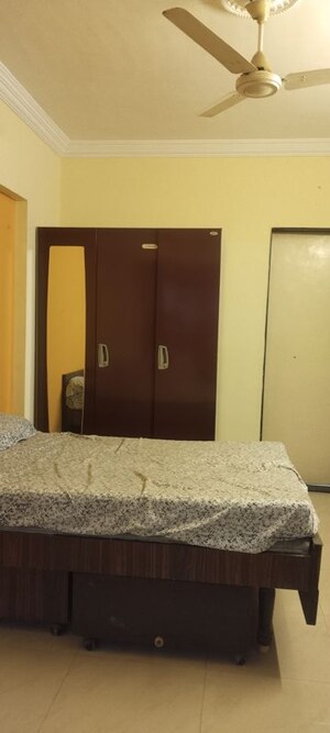 Master Bedroom in 3.5 BHK Apartment at Nirmal Lifestyle Residency CHS Ltd, Mulund West – for Rent