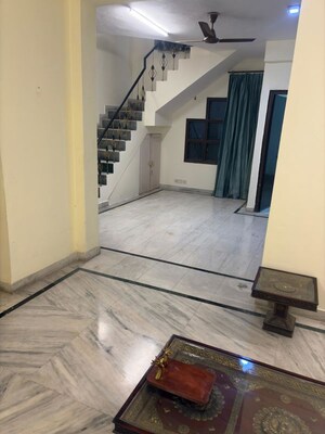 Staircase in 3 BHK Apartment at Gurugram CGHS, Sector 56 – for Rent