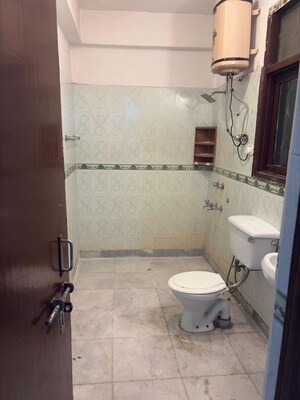 Bathroom in 3 BHK Apartment at Gurugram CGHS, Sector 56 – for Rent