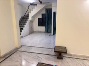 Staircase in 3 BHK Apartment at Gurugram CGHS, Sector 56 – for Rent