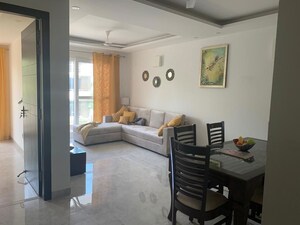 Living Room in 3 BHK Apartment at Unitech Woodstock Floors, Sector 50 – for Rent