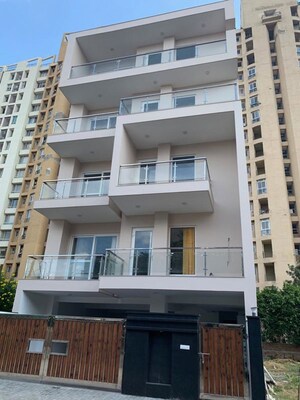 3 BHK Apartment – Exterior View View at Unitech Woodstock Floors, Sector 50 - for Rent