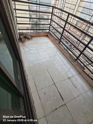 Balcony in 2 BHK Apartment at Ashirwad Residency Kharghar, Kharghar – for Rent