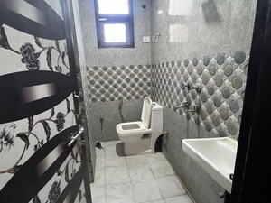 Bathroom in 2 BHK Builder Floor at Chattarpur – for Rent