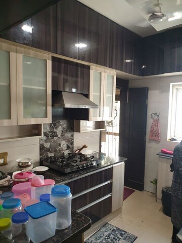 Kitchen in 3 BHK Apartment at Jaypee Greens Pavilion Heights 1, Sector 128 – for Rent