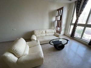 Living Room in 2 BHK Apartment at Hiranandani Atlantis, Powai – for Rent