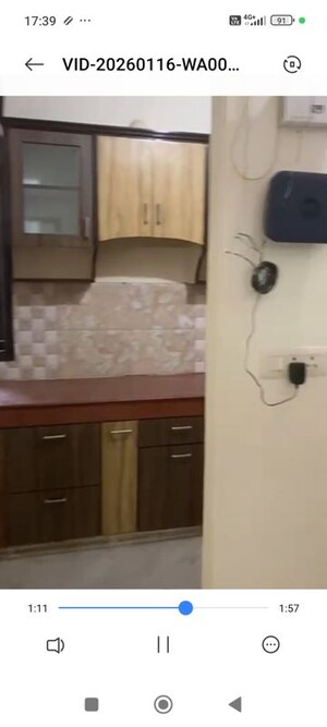 Kitchen in 2 BHK Builder Floor at Malviya Nagar – for Rent