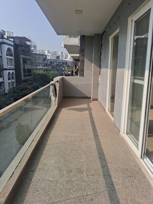Balcony in 3 BHK Apartment at Kibithu Homes, Sector 47 – for Rent