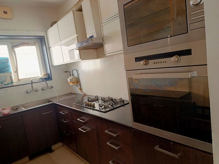 Kitchen, kalkaji 2 Bedroom 1300 Sq.Ft. Builder Floor In Kalkaji Delhi 9903182