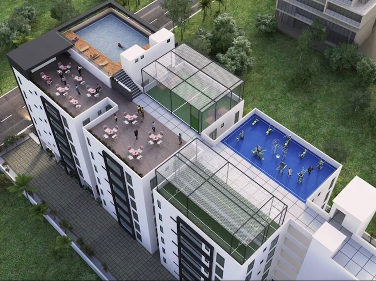 Balcony, gowra-urban-winds 3 Bedroom 1340 Sq.Ft. Apartment In Kismatpur Hyderabad 9903194