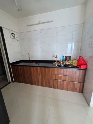 Kitchen in 2 BHK Apartment at Prasun Sarvam, Kharadi – for Rent