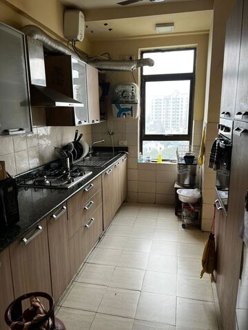 Kitchen in 2 BHK Builder Floor at Orchid Island, Sector 51 – for Rent