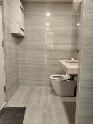 Bathroom in 3 BHK Apartment at Hiranandani Estate, Ghodbunder Road – for Rent