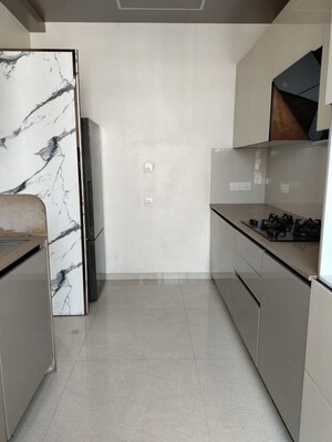 Kitchen in 3 BHK Apartment at Hiranandani Estate, Ghodbunder Road – for Rent