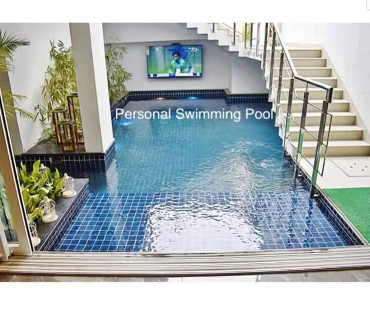 Swimming Pool, tech zone 4 greater noida 4 Bedroom 3764 Sq.Ft. Villa In Tech Zone 4 Greater Noida Greater Noida 9903395