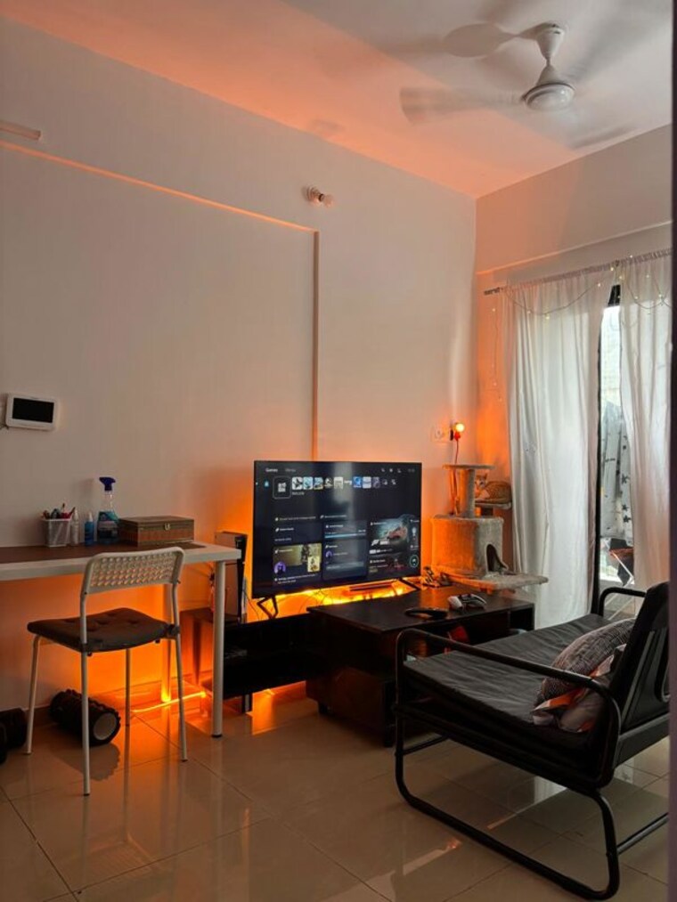 Living Room, duville-riverdale-suites 1 Bedroom 367 Sq.Ft. Apartment In Kharadi Pune 9903412