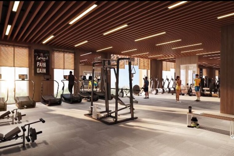 Gym, ska-destiny-one 3 Bedroom 1666 Sq.Ft. Apartment In Zeta I Greater Noida Greater Noida 9903421