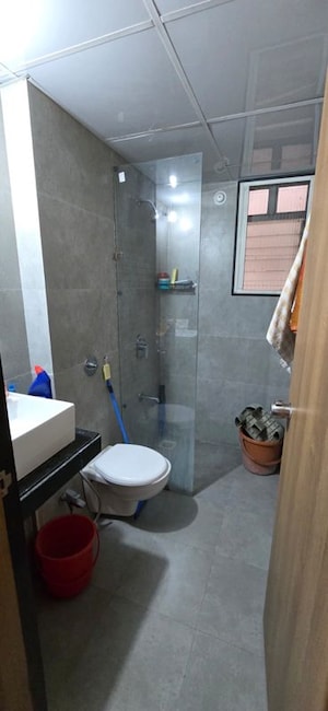 Bathroom in 2 BHK Apartment at Kohinoor Zen Estate, Kharadi – for Rent