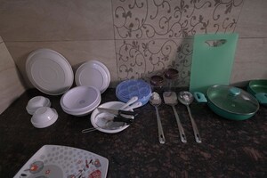 Bathroom in 2 BHK Builder Floor at Sector 40 – for Rent