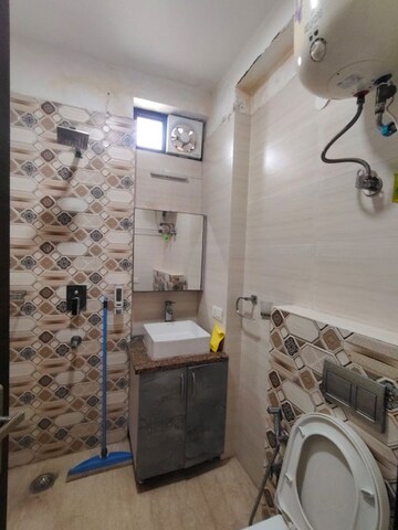 Bathroom in 3 BHK Builder Floor at East Of Kailash – for Rent