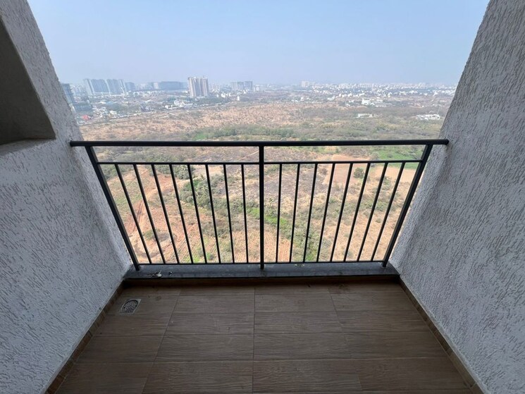 Balcony, godrej-park-ridge 3 Bedroom 1200 Sq.Ft. Apartment In Manjari Pune 9903422
