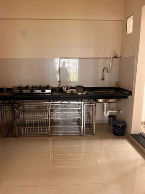 Kitchen in 1 BHK Apartment at Abhinav Pebbles Urbania, Bavdhan – for Rent