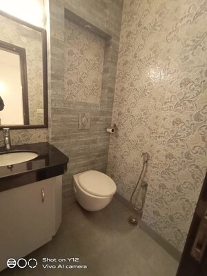 Bathroom in 3 BHK Builder Floor at Greater Kailash ii – for Rent