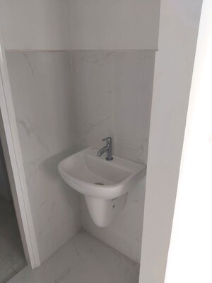 Bathroom in 1 BHK Apartment at Runwal Gardens Phase I, Dombivli East – for Rent