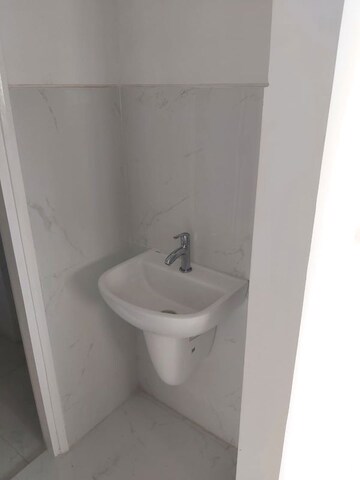 Bathroom in 1 BHK Apartment at Runwal Gardens Phase I, Dombivli East – for Rent