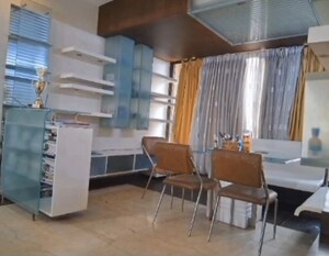 Dining Room in 3.5 BHK Apartment at The Advantage Raheja Windermere, Andheri West – for Rent