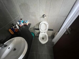 Bathroom in 2 BHK Apartment at Vilas Javdekar Yashwin Enchante, Kharadi – for Rent