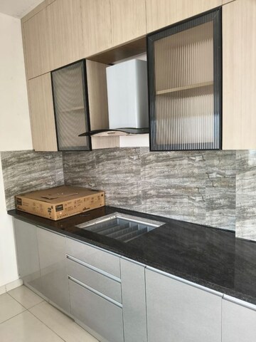 Kitchen in 3 BHK Apartment at Shapoorji Pallonji Joyville Gurgaon, Sector 102 – for Rent