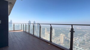 Balcony in 4 BHK Apartment at Nathani Heights, Dalal Estate – for Rent