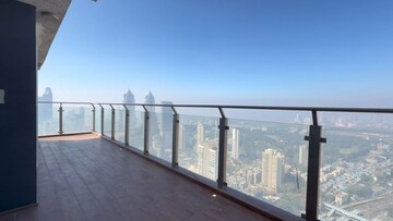 Balcony in 4 BHK Apartment at Nathani Heights, Dalal Estate – for Rent