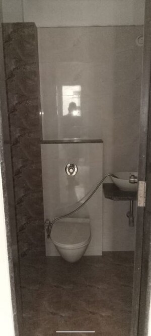 Bathroom in 1 BHK Apartment at Gauri Excellency, Kandivali West – for Rent