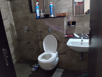 Bathroom in 2 BHK Apartment at Nyati Elysia, Kharadi – for Rent