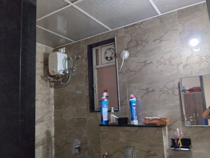 Bathroom in 2 BHK Apartment at Nyati Elysia, Kharadi – for Rent