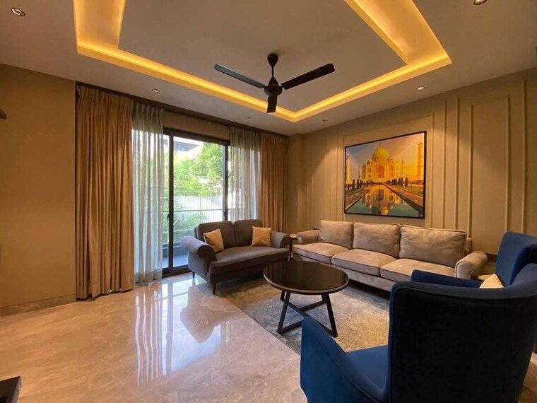 Living Room, saket 3 Bedroom 1500 Sq.Ft. Builder Floor In Saket Delhi 9903771