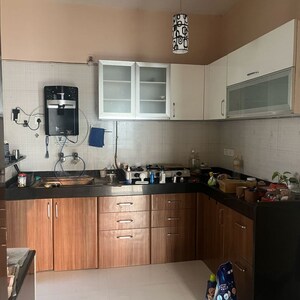 Kitchen in 2.5 BHK Apartment at Nyati Evita, Madhav Nagar – for Rent