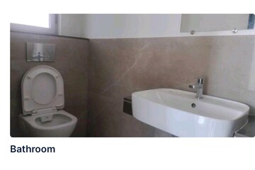 Bathroom in 1 BHK Apartment at Piramal Revanta, Mulund West – for Rent