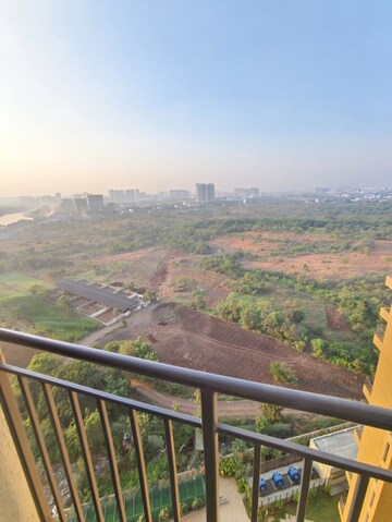 Balcony in 2 BHK Apartment at Vilas Javdekar Yashwin Enchante, Kharadi – for Rent