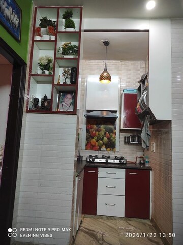Kitchen in 2 BHK Builder Floor at Rohini Sector 25 – for Sale