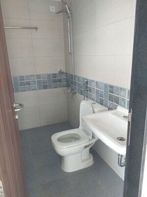 Bathroom in 2 BHK Apartment at Nanded City Pancham, Nanded – for Sale