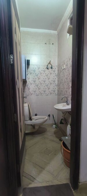 Bathroom in 2 BHK Builder Floor at Rohini Sector 25 – for Sale