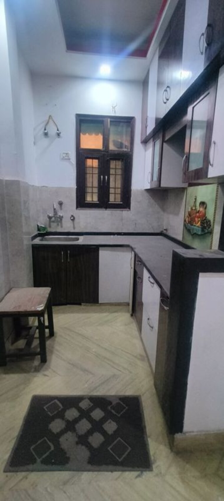 Kitchen, rohini sector 25 2 Bedroom 700 Sq.Ft. Builder Floor In Rohini Sector 25 Delhi 9903811