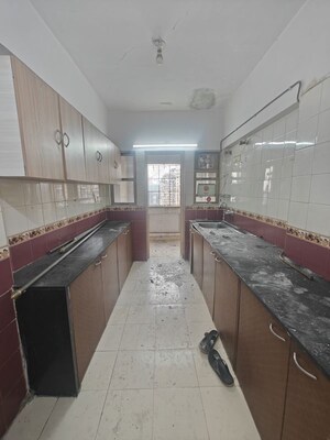 Kitchen in 2 BHK Apartment at NRI Complex Phase 2, Seawoods – for Rent
